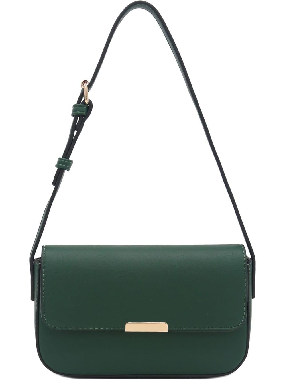 ใฝ๏ธ Women's Forest Green Mini Rectangular Flap Purse Underarm Shoulder Bag